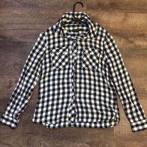 Super soft Banana Republic plaid shirt